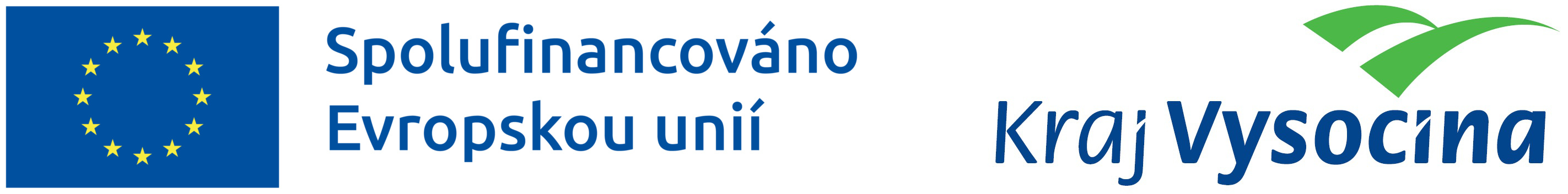 loga EU a Kraje Vysočina